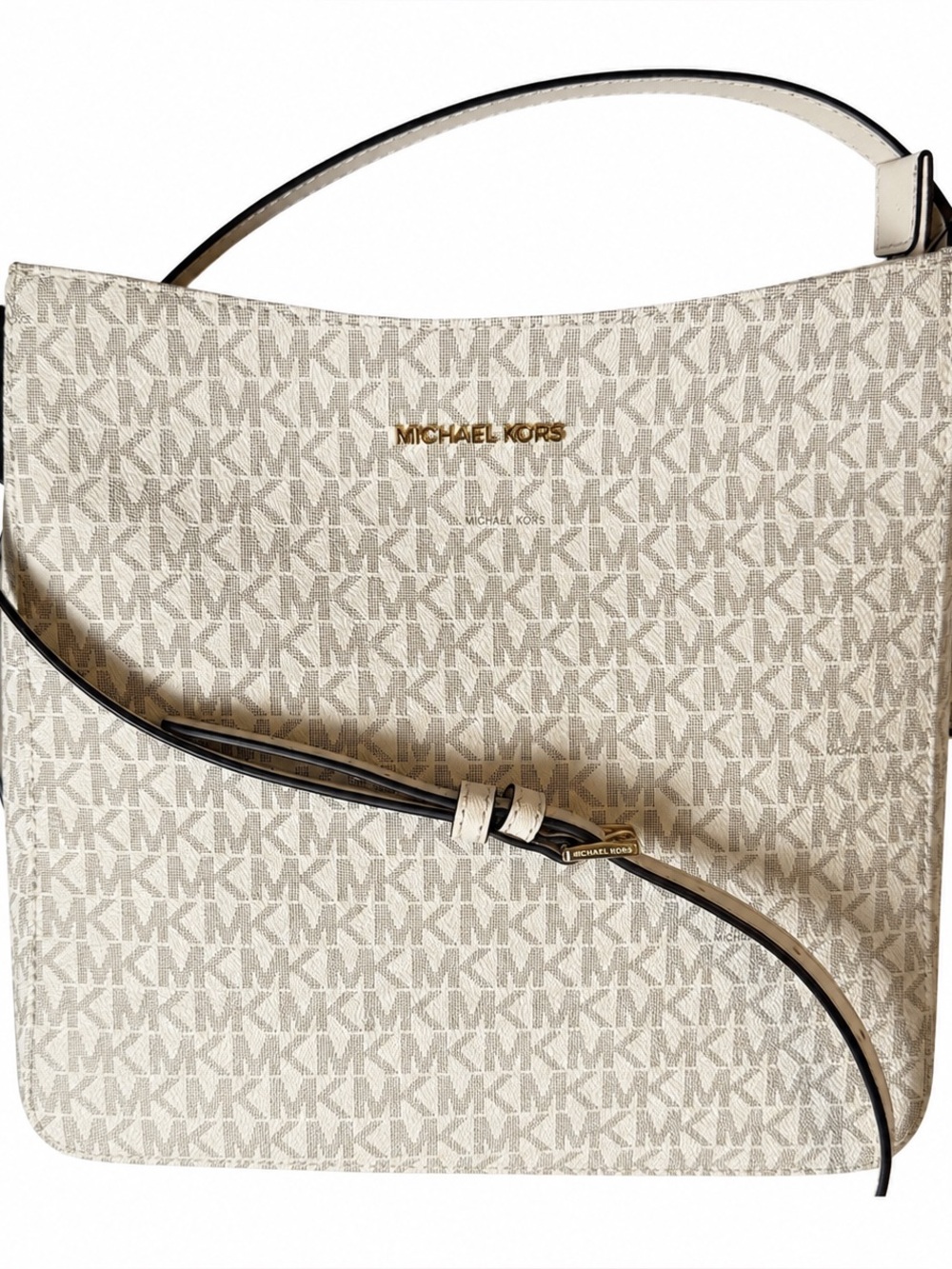Michael Kors Vanilla Signature Crossbody Purse